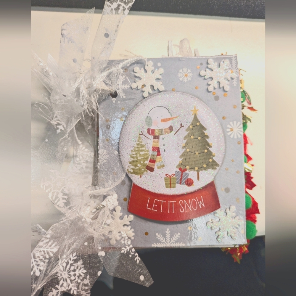 Mini Christmas theme journal